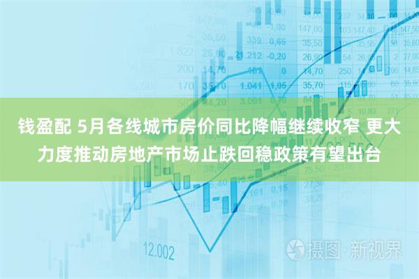 钱盈配 5月各线城市房价同比降幅继续收窄 更大力度推动房地产市场止跌回稳政策有望出台
