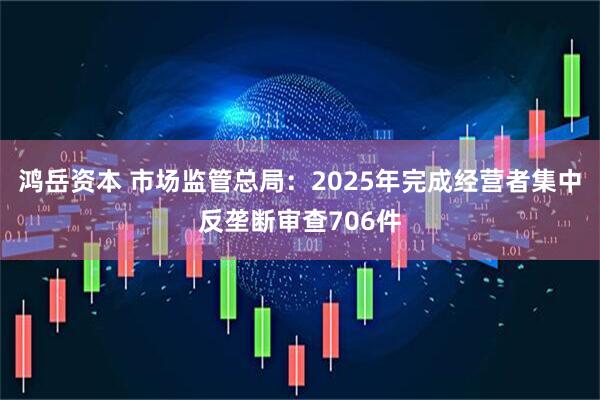 鸿岳资本 市场监管总局:2025年完成经营者集中反垄断审查706件